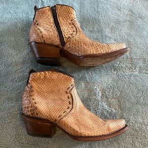 Corral Python ankle boot